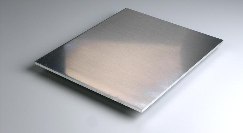Aluminum plate stock cut to size