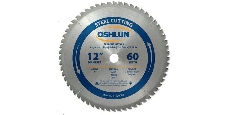 Oshlun 12 Inch Steel Replacement Circular Saw Blade at Coremark Metals