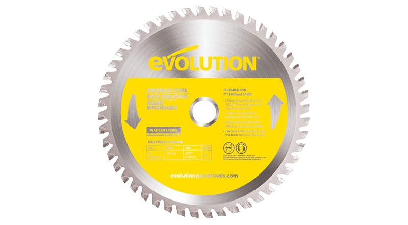 Evolution 7 Inch Stainless Replacement Circular Saw Blade at Coremark Metals