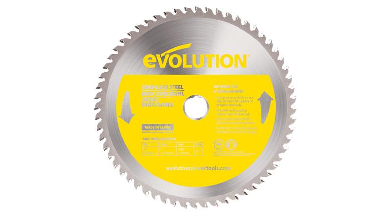 Evolution 9 Inch Stainless Replacement Circular Saw Blade at Coremark Metals