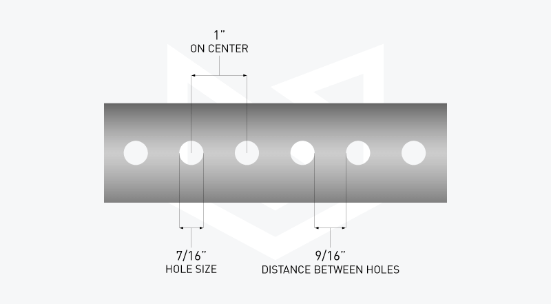 Steelworks 1-3/8-in x 5-ft Interior/Exterior Zinc-Plated Steel Perforated