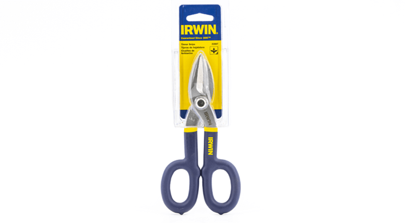 irwin 7 inch tinner snips flat blade