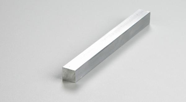 Aluminum square bar stock cut to length