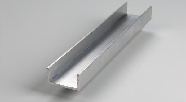 Aluminum channel structural stock cut to size