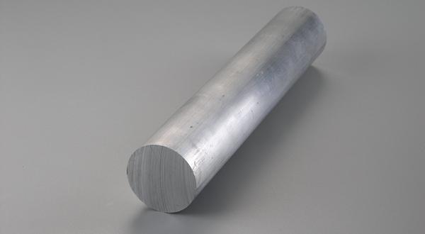 Aluminum round bar stock cut to length