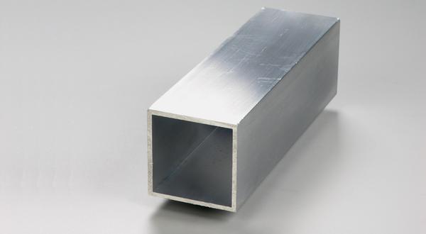 Aluminum square tube stock cut to length