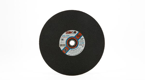 CGW Stationary Chop Saw Wheel - 14 Inch x 1/8 Inch Metal Cutting at Coremark Metals