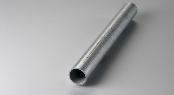 Galvanized steel pipe stock metal material cut to size