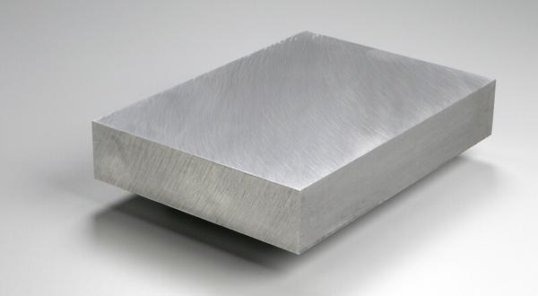 Aluminum plate stock cut to size