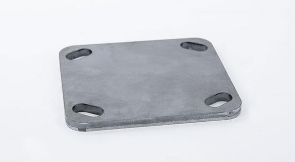 hot rolled steel caster base plate manufactured
