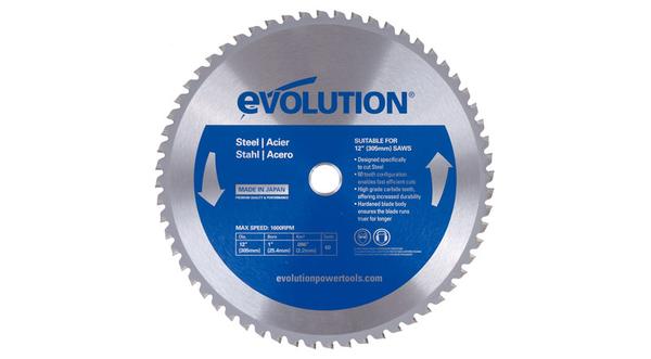 Evolution 12 Inch Steel Replacement Circular Saw Blade at Coremark Metals