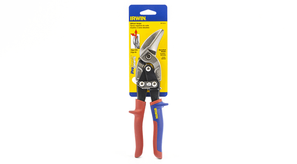 irwin 9-1-2 inch aviation snips right straight cut