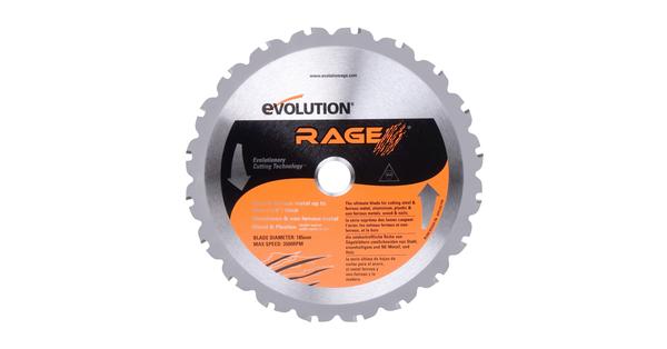 Evolution 7-1/4 Inch Multipurpose Replacement Circular Saw Blade at Coremark Metals