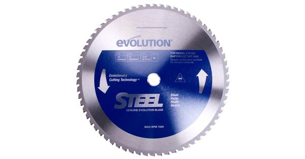 Evolution power tools steel circular saw blade at Coremark Metals