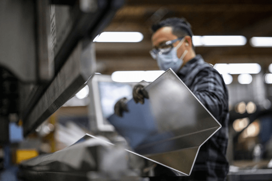 Sheet metal forming production solutions service operator